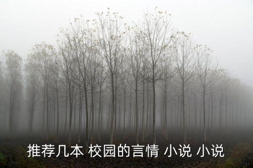 校園愛情小說,清酒是個好男子這本小說不一般的好看
