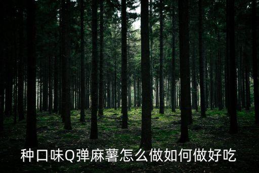 蔓越莓麻薯，種口味Q彈麻薯怎么做如何做好吃