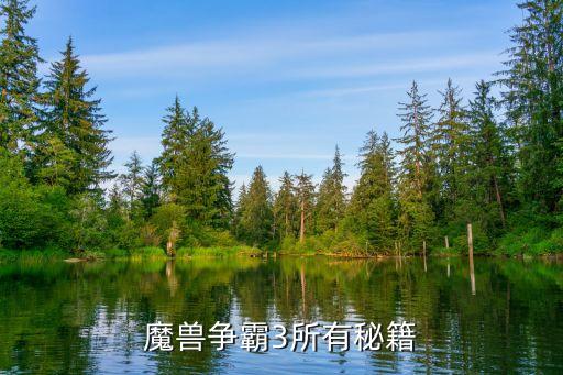 魔獸三秘籍，魔獸爭(zhēng)霸3秘籍