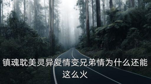 鎮魂耽美靈異愛情變兄弟情為什么還能這么火