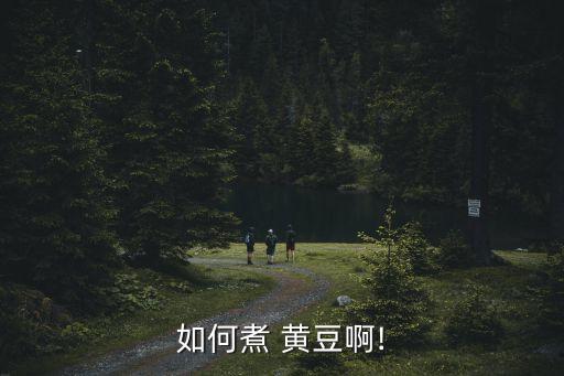 煮黃豆,干黃豆怎么做好吃的!