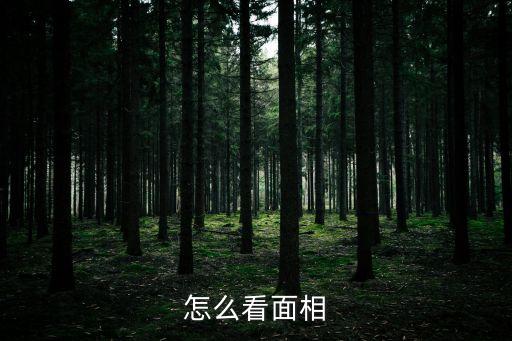 怎么看面相