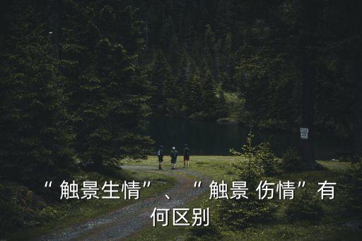 觸景傷情,我覺得不要去觸景傷情的地方