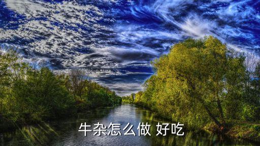 牛雜怎么做好吃,牛雜碎也叫牛骨湯!廣州老店秘制牛雜湯