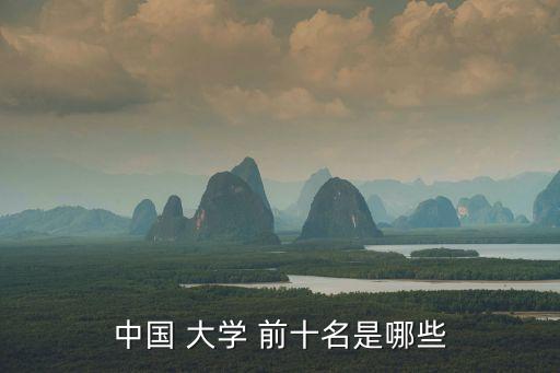 中國排名前十的大學(xué),中國大學(xué)排名清華大學(xué)居榜首北京大學(xué)第二