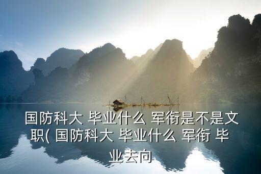  國防科大 畢業什么 軍銜是不是文職( 國防科大 畢業什么 軍銜 畢業去向