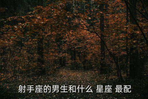 射手男和什么星座最配,獅子座和射手座最般配射手男生性格開(kāi)朗