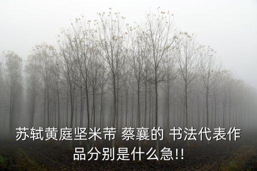 蔡襄書法,北宋書法大家蔡襄被譽(yù)為宋四家