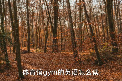 體育館gym的英語怎么讀