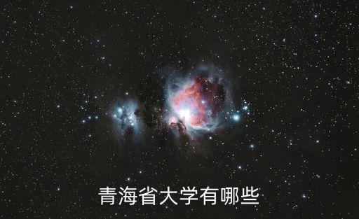 青海省大學有哪些