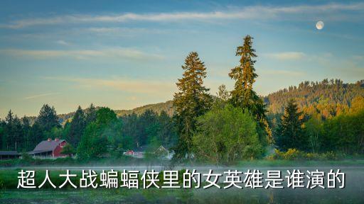超人大戰(zhàn)蝙蝠俠里的女英雄是誰(shuí)演的