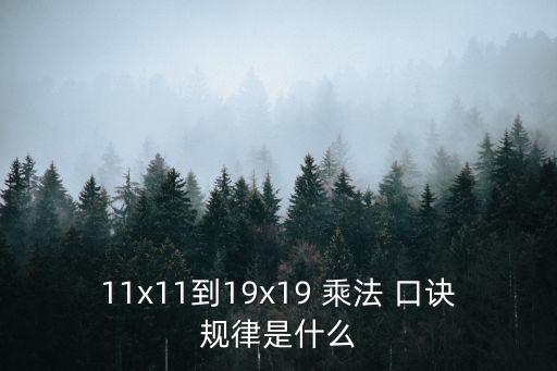 乘法口訣速記方法