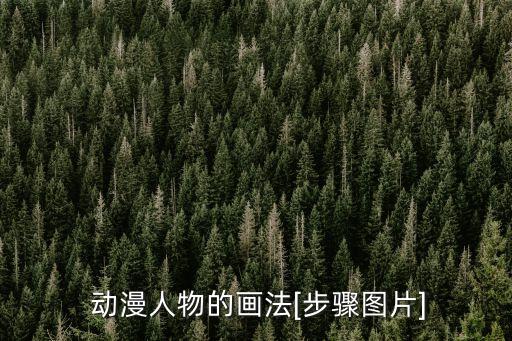  動漫人物的畫法[步驟圖片]