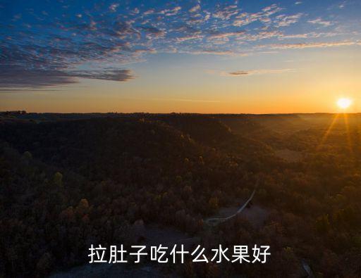 拉肚子吃什么水果好