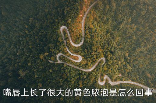 嘴唇上起黃膿皰，嘴唇周圍和嘴的周圍老長膿苞疹我也不知道是不是叫膿苞疹就是長