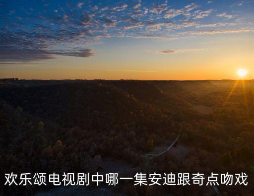 歡樂頌電視劇中哪一集安迪跟奇點吻戲