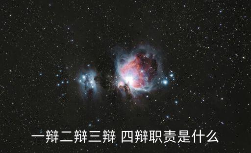 四辯,辯論賽四辯流程:第三場辯論提問一個問題