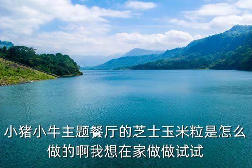芝士玉米粒，微波錫紙芝士玉米粒怎么做