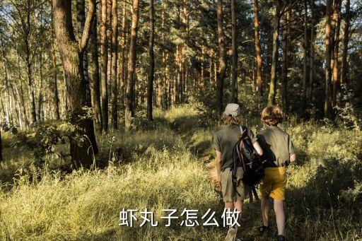 蝦丸子怎么做