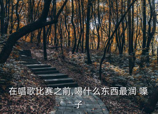 在唱歌比賽之前,喝什么東西最潤 嗓子