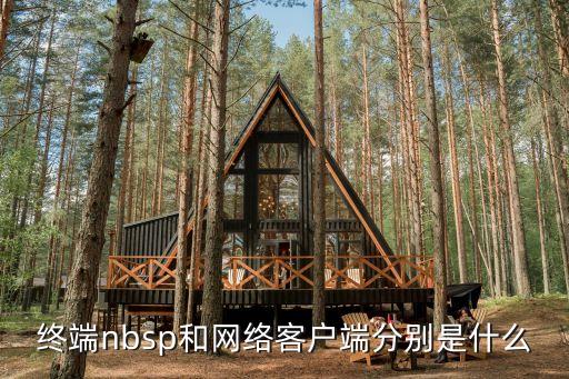 終端nbsp和網絡客戶端分別是什么