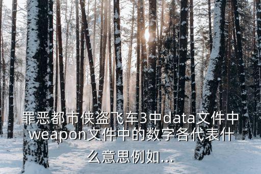 weapon是什么意思,武裝部隊正式啟動武器文件修訂工作