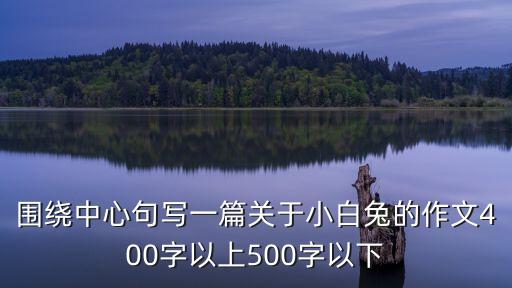 圍繞中心句寫一篇關于小白兔的作文400字以上500字以下