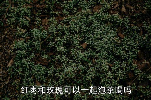  紅棗和玫瑰可以一起泡茶喝嗎
