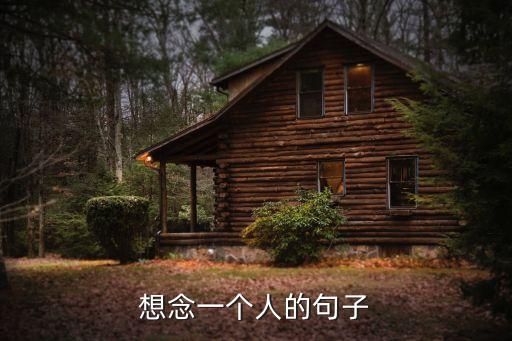想一個人的句子，什么句子能表達很想念一個人