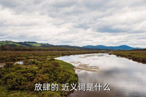 放縱的近義詞,放縱de近義用詞:無節制無理由的放縱