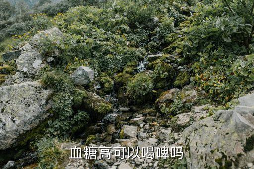 血糖高能喝啤酒嗎，血糖高可以喝啤嗎