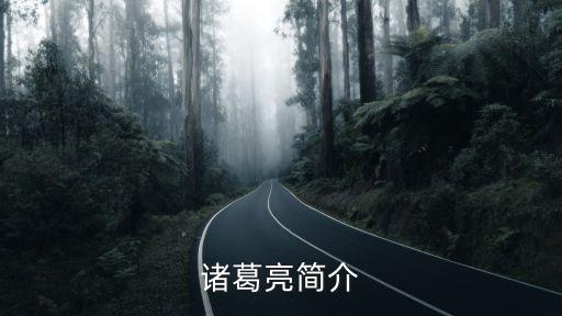 諸葛亮簡介