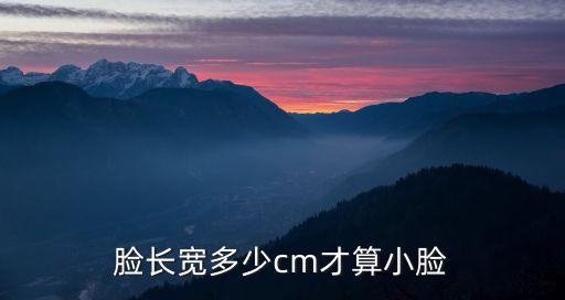 臉小,臉小不會顯得太局促攝影界稱其為巴掌臉