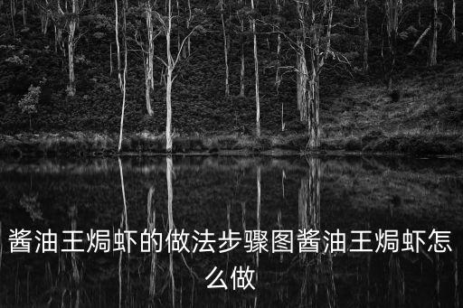 醬油王焗蝦的做法步驟圖醬油王焗蝦怎么做