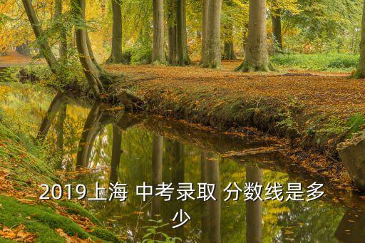 上海市中考分數線,上海高中學校招生最低層次控制分數線ok