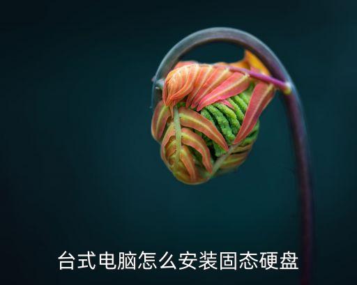臺式電腦怎么安裝固態(tài)硬盤