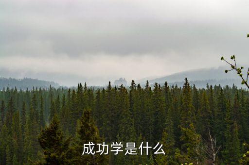 成功學是什么