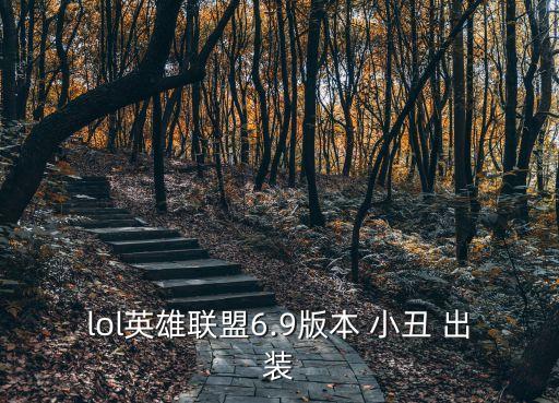 lol英雄聯盟6.9版本 小丑 出裝
