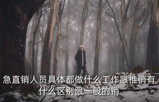 直銷人，直銷人應該做到什么