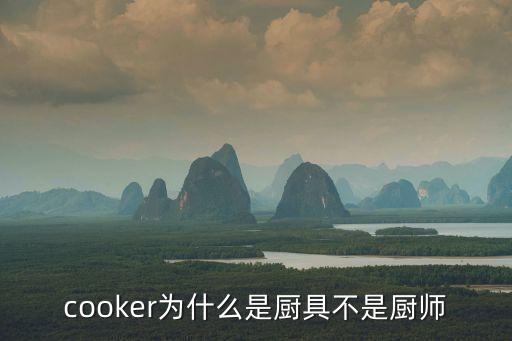 cooker是廚師嗎，cooker為什么是廚具不是廚師