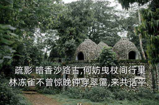 疏影暗香,【林和靖集·卷二·山中小梅》:疏影暗香映景抒情