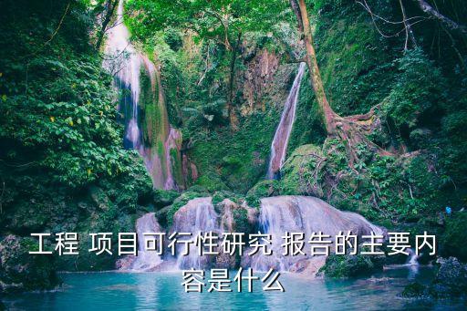 項目可研究性報告,建設項目投資前進行可行性研究8附件