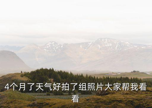 4個月了天氣好拍了組照片大家幫我看看