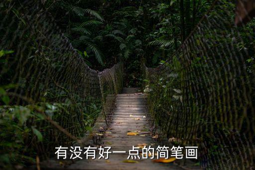 有沒有好一點的簡筆畫