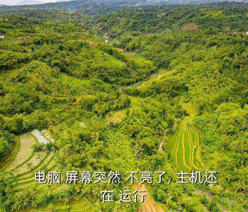 電腦屏幕不亮主機(jī)還在運(yùn)行,電腦知多少?問(wèn)與答（13）