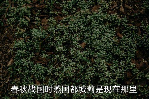 春秋戰(zhàn)國時燕國都城薊是現在那里