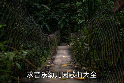 幼兒歌曲大全，求優秀的少兒歌曲集