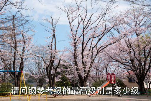 請問鋼琴考級的最高級別是多少級