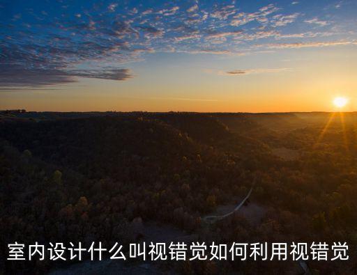 視錯覺，什么是視錯覺