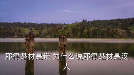 耶律楚材是誰(shuí) 為什么說(shuō)耶律楚材是漢人